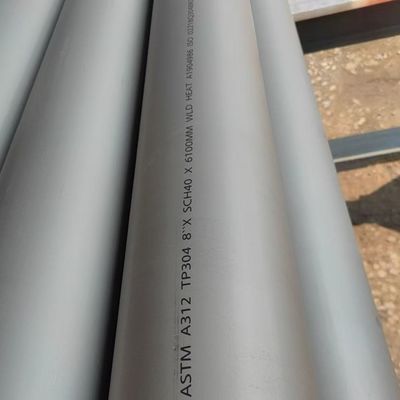 Harga yang bagus 304 316 316L  Acid-washed Matte Seamless Stainless Steel Pipe For Drinking Water Transportation on line