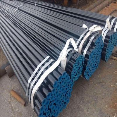 Presisi Pipa Baja DIN 1629 St44.0 Seamless Steel Tabung 6m - 24m Plastik Cap