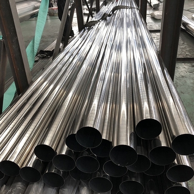 Mirror DLL Seamless 201 Pipa Stainless Steel Tube Seal Berakhir Untuk Industri