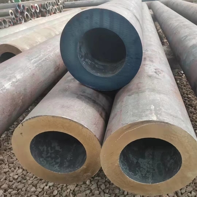 Mulus Hot Rolled Tebal Steel Tube Steel Untuk Mekanik St52 DIN1629 / DIN2448 Q345