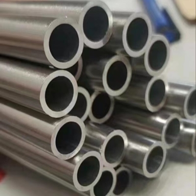 Las SUS 201 Tabung Pipa Stainless Steel Mulus Dipoles Untuk Dekorasi Konstruksi