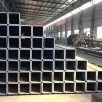 ASTM Q235 Q345 Tabung Baja Karbon Persegi Mulus Untuk Pipa Struktur