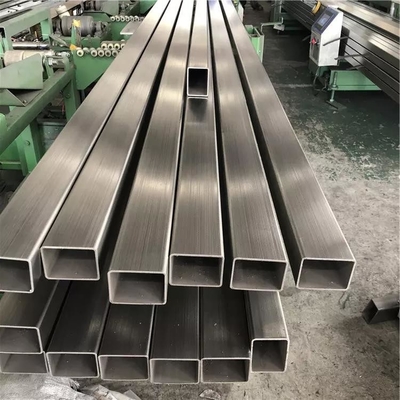 Harga yang bagus 304 304L Hairline Finish Welded Stainless Steel Tube Untuk Dekorasi Langit-langit Langkan Pegangan on line