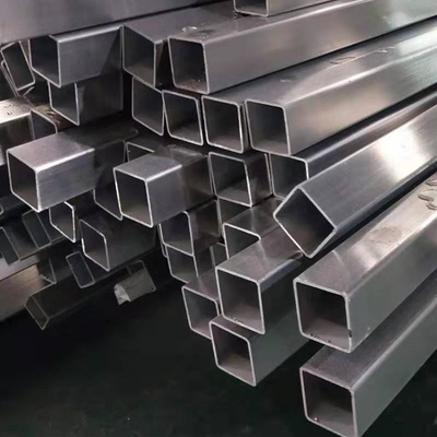 Good price Cold Drawn SS304 Stainless Steel Tube Pipa Persegi Dengan Ketangguhan Tinggi on line