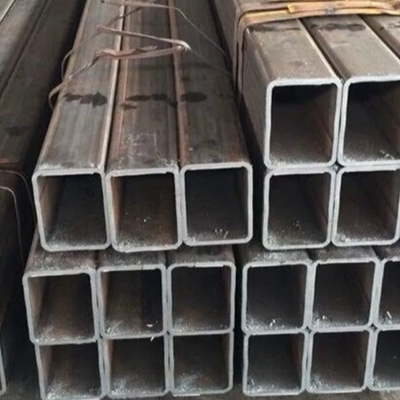 Tabung Baja Karbon Stainless Persegi Panjang Disesuaikan 304 316L Q345b Q355b Untuk Mesin