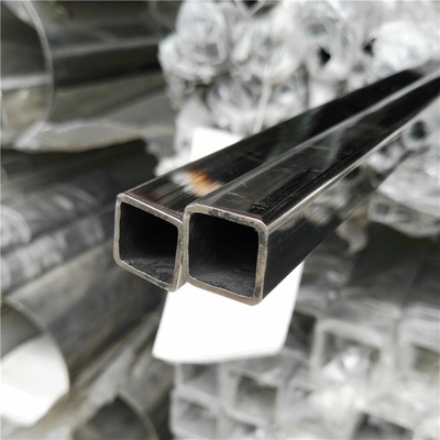 Q235b P235GH 2x2 4X4 200*200*8*12m Logam 304L/316/316L Stainless Steel Persegi Panjang Tabung Persegi