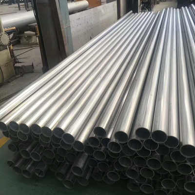 7.93g/cm3 Perak Polished 304 Stainless Steel Tube Titik Peleburan 1454°C 6mm OD