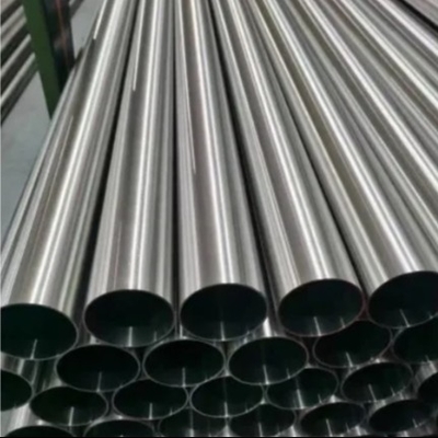 Pipa stainless steel bulat tanpa jahitan khusus dengan permukaan dipoles untuk minyak bumi