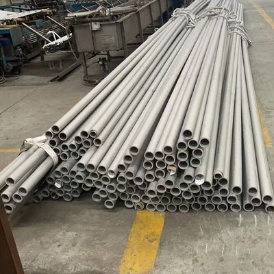 Baja tahan karat 304/316 Bulat tanpa jahitan Acid Pickling Industrial Pipe