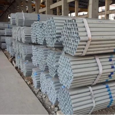 ASTM A53 Gr.B DN100 ERW Hot Dip Galvanized Steel Pipe Untuk Transmisi Gas