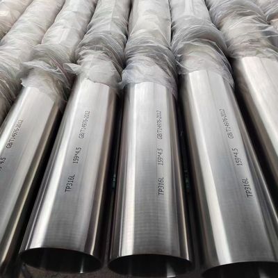 159*4.5*5800 TP316L Cold Rolling Straightening Seamless Stainless Steel Pipe Untuk Conveying Pipeline