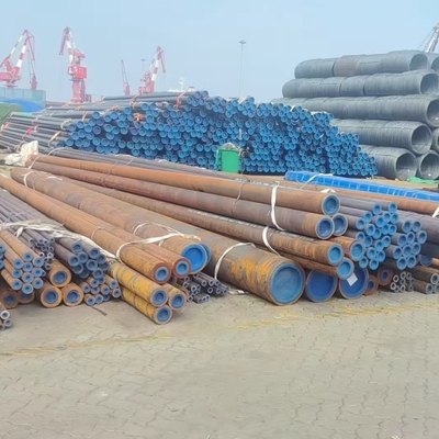 Harga yang bagus ASTM A106B Pipa Baja Karbon Tanpa Jahit Panjang 6-12m Galvanis on line