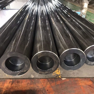 P265GH P235GH 25MnG Tekanan Dinding Tebal Paduan Pipa Baja Seamless P195 TR2 P235 TR1 Untuk Tabung Boiler