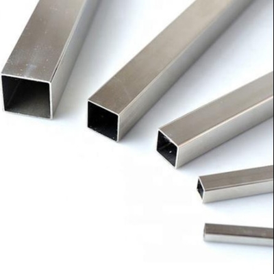 Hot Rolled Seamless 316 Stainless Steel Berongga Pipa Persegi Sikat Tabung Polandia