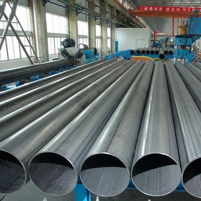 ASTM 35 # 304 316 20MnG Hot Rolled Boiler Steel Rectangular Round Pipe 6M Lehgth