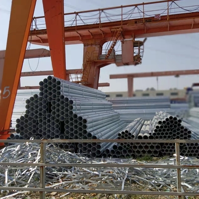 Harga yang bagus SGCD Hot Dipped Galvanized Round Steel Pipe Tube Diameter 219 MM on line