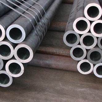 SAE1020 SAE1045 DIN 17175 Edaran Hot Rolled Steel Tube Untuk Kimia 21.3mm - 609.6mm