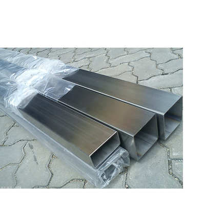 Harga yang bagus Produsen Cina Harga Grosir Pipa SS Persegi Panjang AISI ASTM JIS 304 Tabung Persegi Stainless Steel Dalam Stok on line