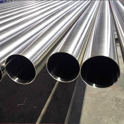 ASTM 201 EFW Seamless Welded Stainless Steel Pipe Tube Permukaan 2b