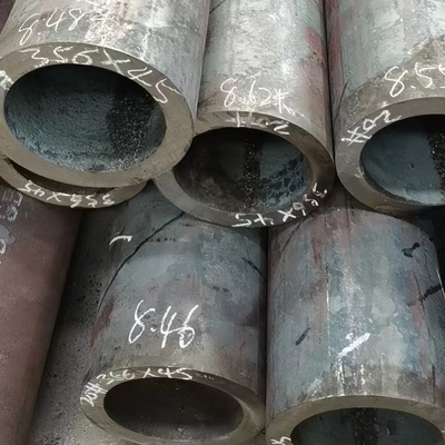 DIN 17175 St45.8 Baja Paduan Galvanis Seamless Metal Water Wall Tube Panjang 25000mm
